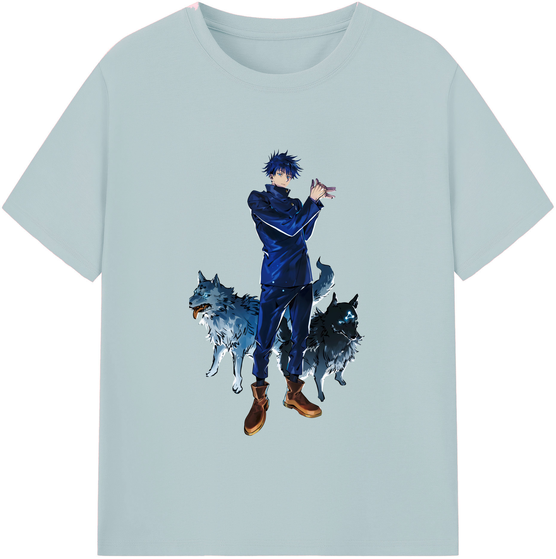 （画像用） 呪術廻戦 Jujutsu Kaisen 綿100％半袖Tシャツ（フロントプリント）